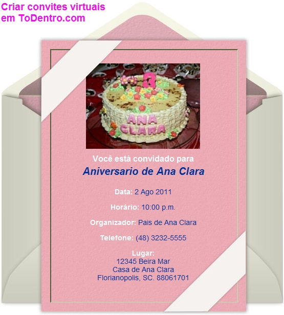 Featured image of post Convites De Aniversario Gratis Os anivers rios s o uma vez por ano